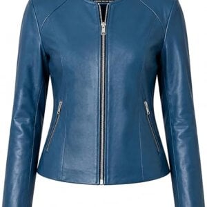 Ladies Casual Leather Jacket