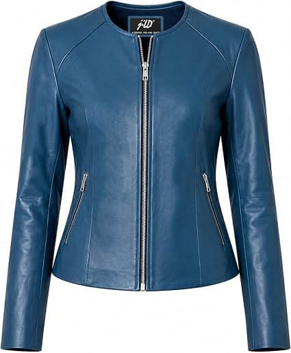 Ladies Casual Leather Jacket