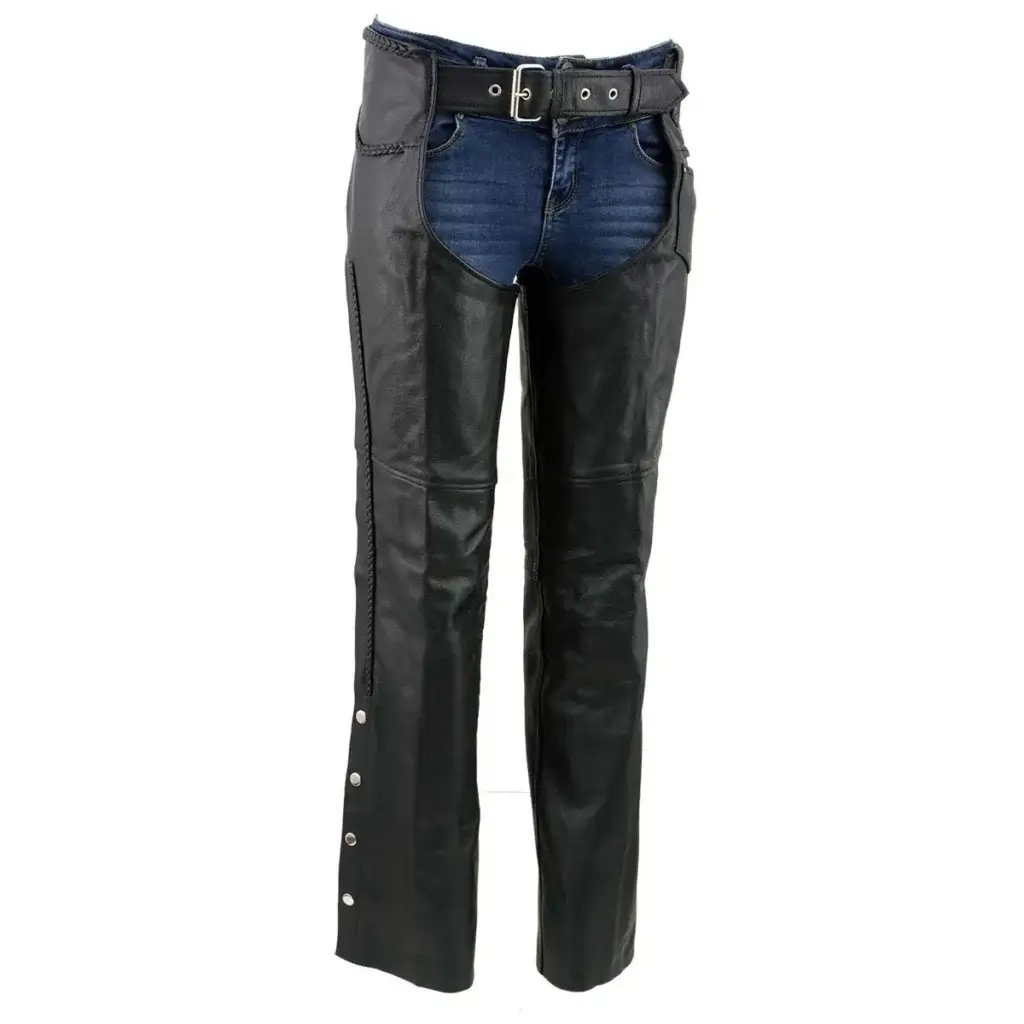 Ladies Leather Chaps