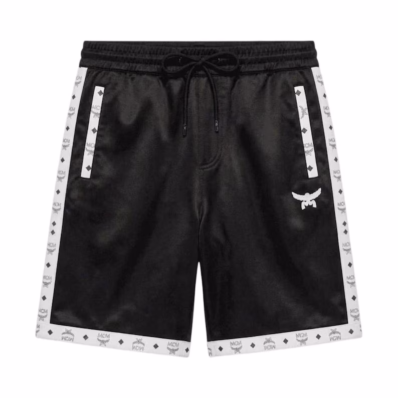 MCM Leather Fashion Set Shorts View