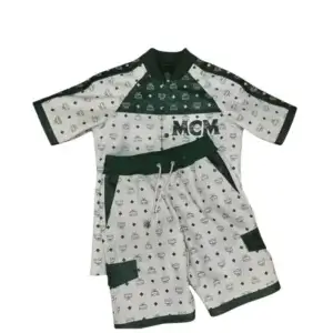 MCM Short Sleeve Leather Suit