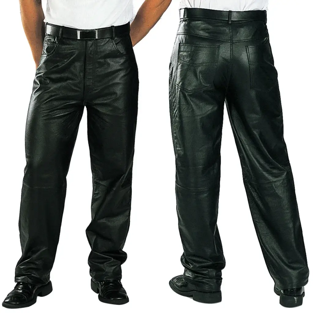 Men's Leather Riding Pants
