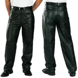 Men's Leather Riding Pants