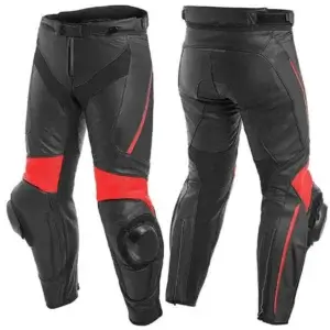 Men’s Motorcycle Leather Armored Pants