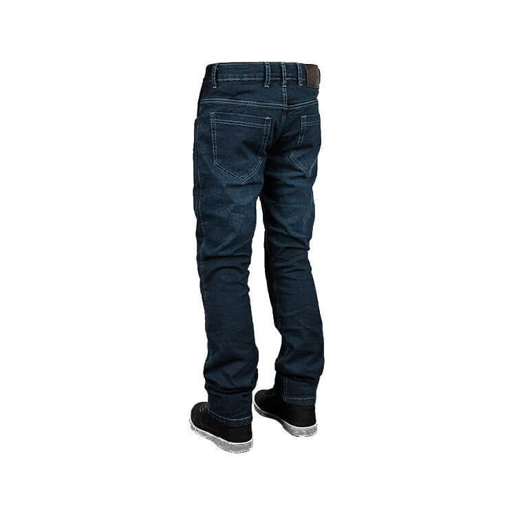 Men's Regular Fit Denim Pants Back Side View