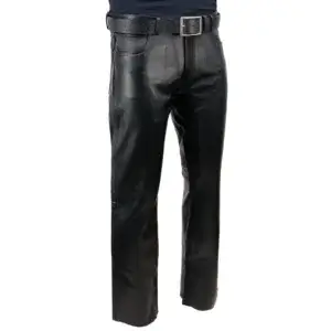 Motorcycle Leather Pants for Men