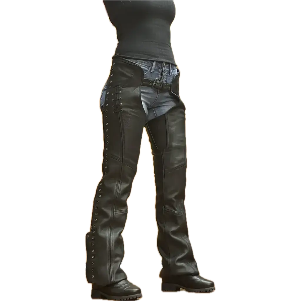 Men Motorcycle Armored Chaps