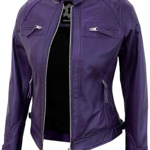 Premium Women's Leather Jacket