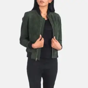 Premium Women's Suede Jacket