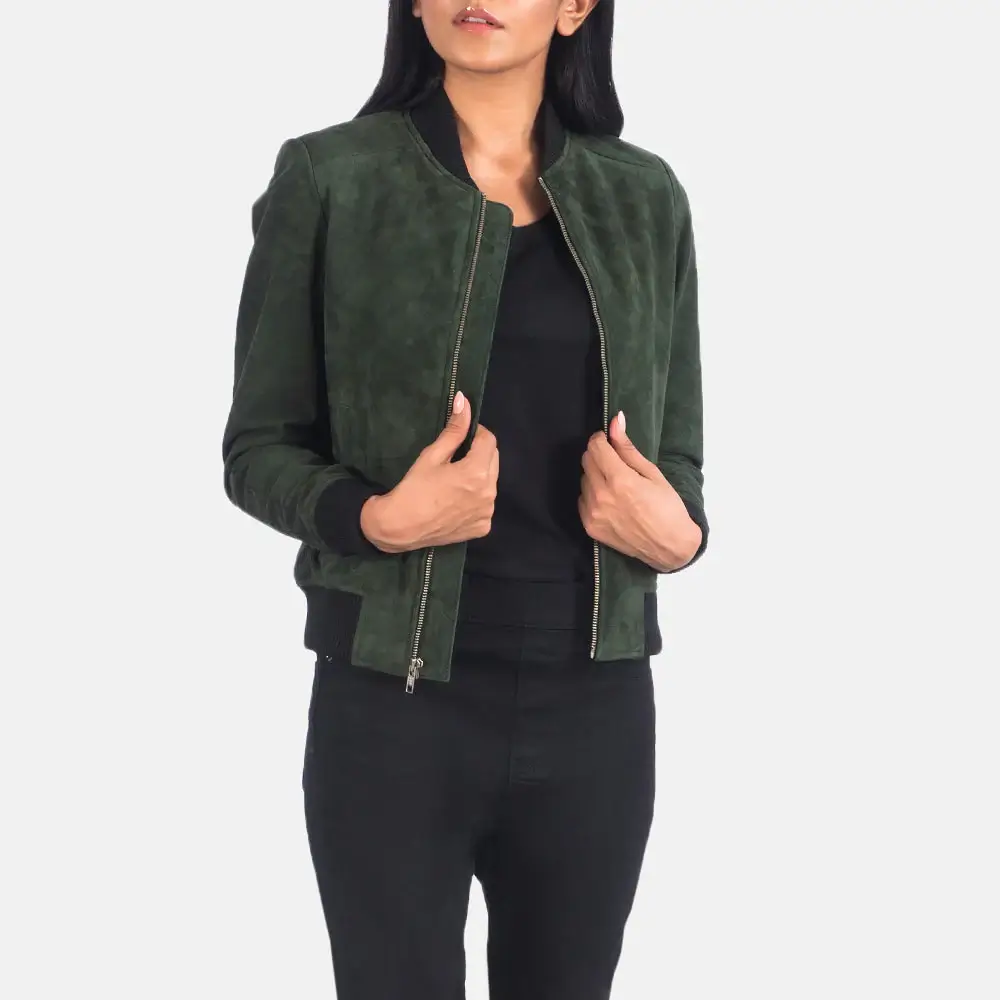 Premium Women's Suede Jacket