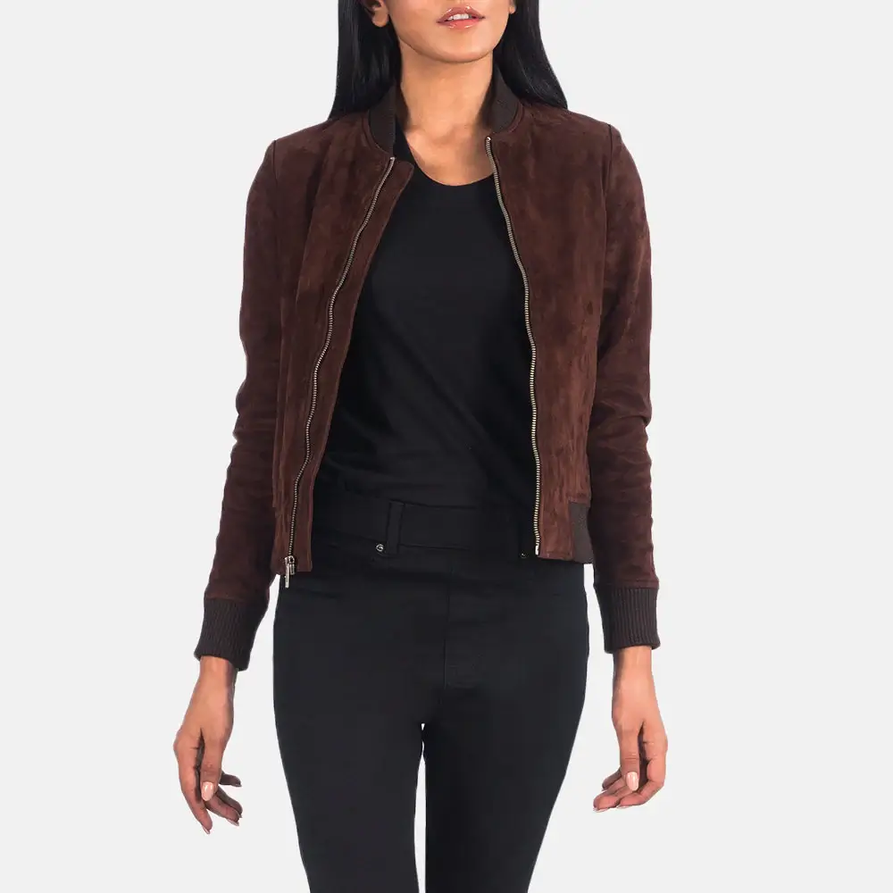 Suede Leather Jackets for Women