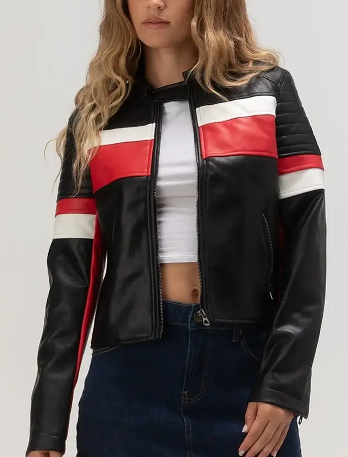 Vintage Cafe Racer Jacket Women