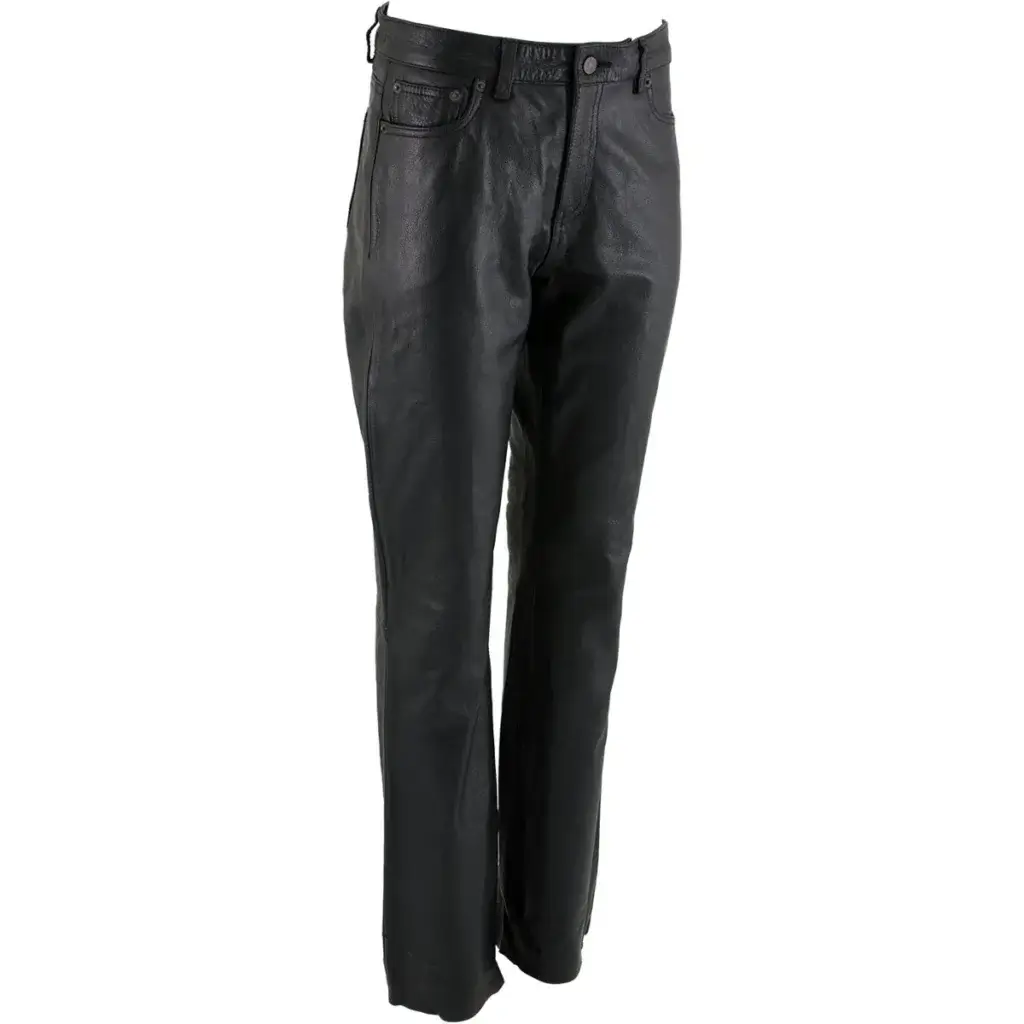 Women's Biker Leather Pants