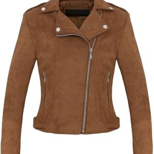 Women's Casual Suede Jacket
