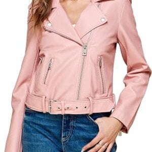 Women's Fashion Leather Jacket