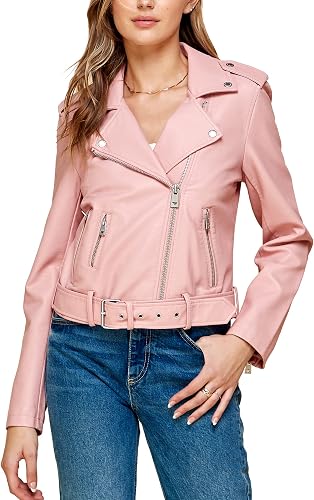 Women's Fashion Leather Jacket