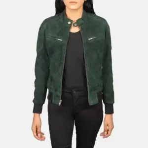 Women's Suede Moto Jacket
