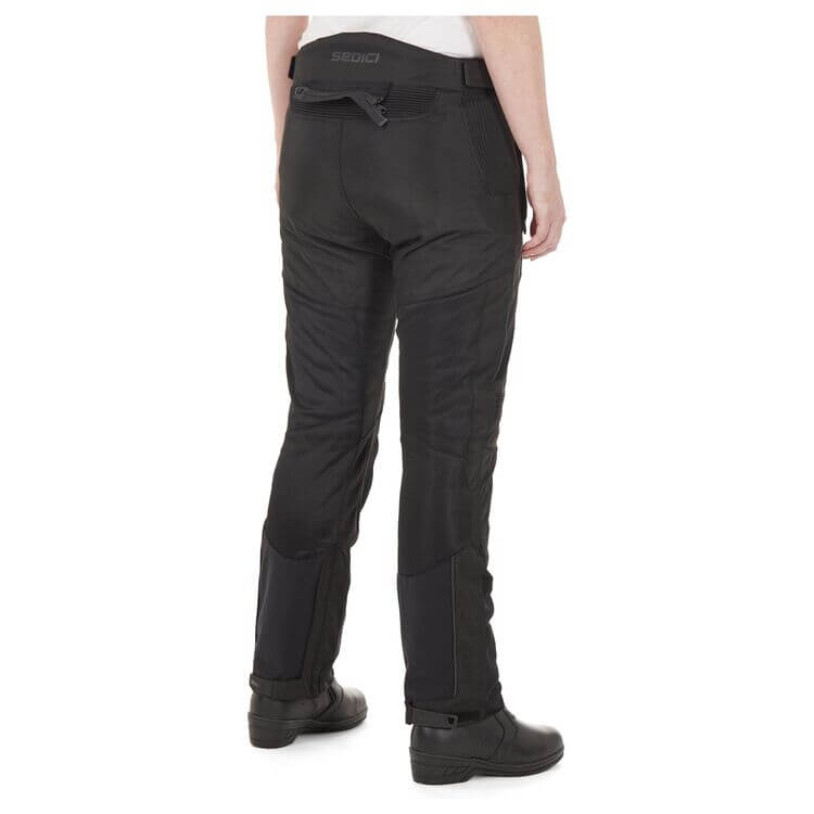 Women's Textile Motorcycle Pants Back Side View