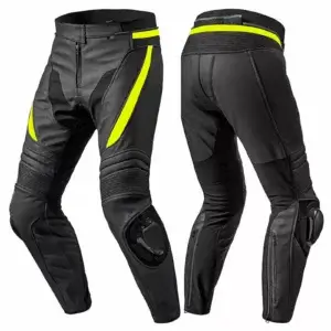 Motorcycle Armored Leather Pants