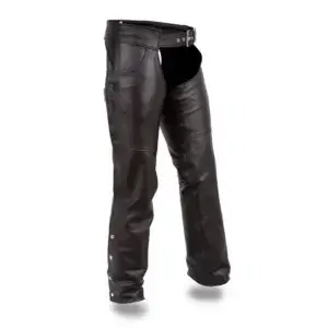 Leather Biker Chaps for Women