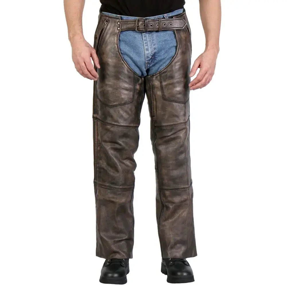 Women's Biker Leather Over Chaps