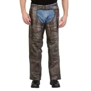 Women's Biker Leather Over Chaps