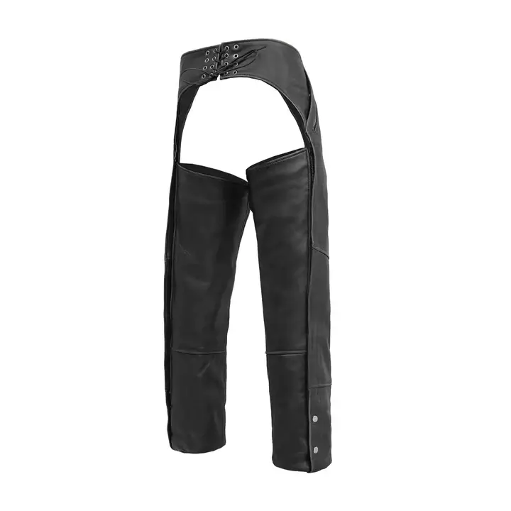 Women's Cruiser Leather Chaps Back Side View