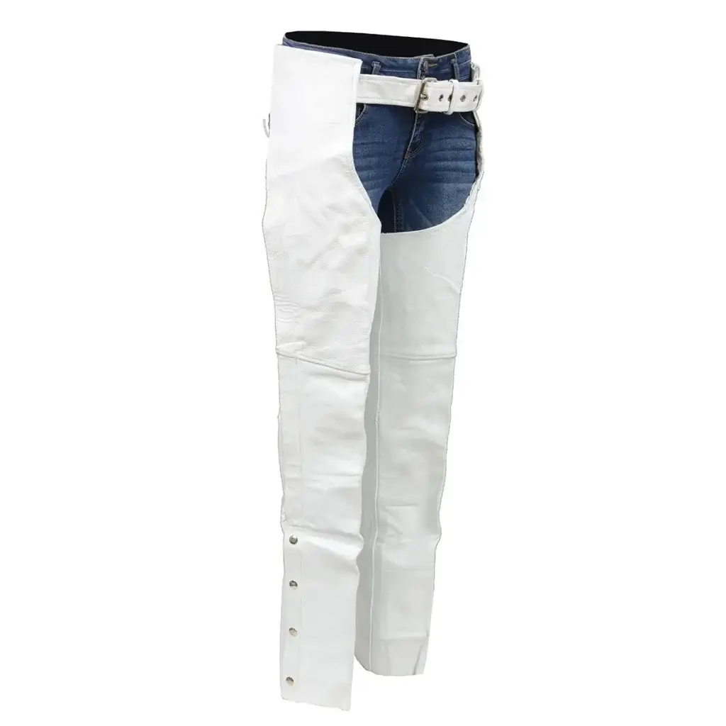 Women's Protective Leather Riding Chaps