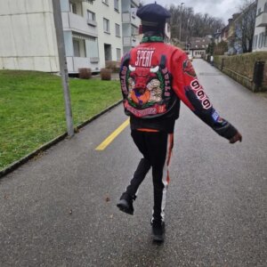 3 Peat Chicago Bulls Leather Jacket